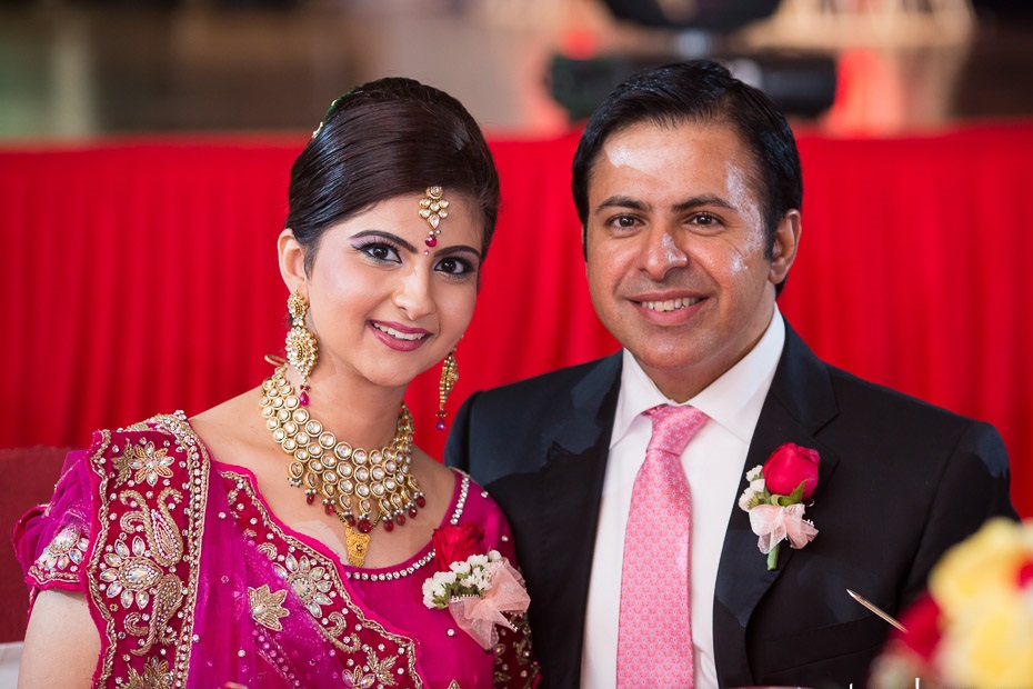 Indian wedding couple