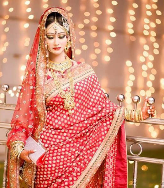 Best dulhan saree on sale