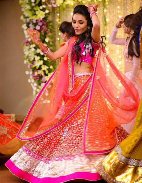 sangeet lehengas