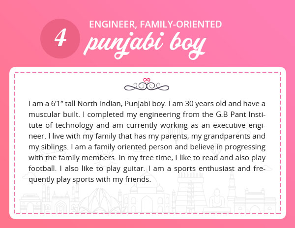 5 Stunning Matrimonial Profile Description Samples Lovevivah 