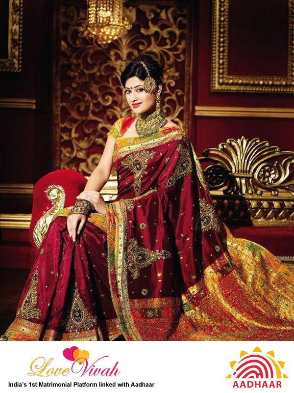 Wedding Saree  Lovevivah Matrimony Blog